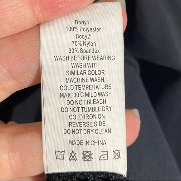 Zyia Active Winner Black Mesh Pullover Hoodie S - Picture 12 of 12